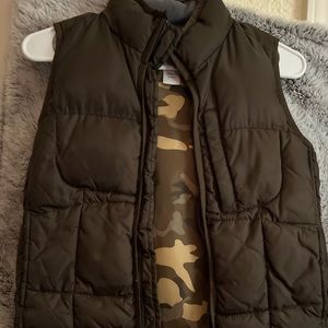 Brown boys vest